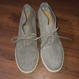 ❤️ Crown Vintage suade lace booties